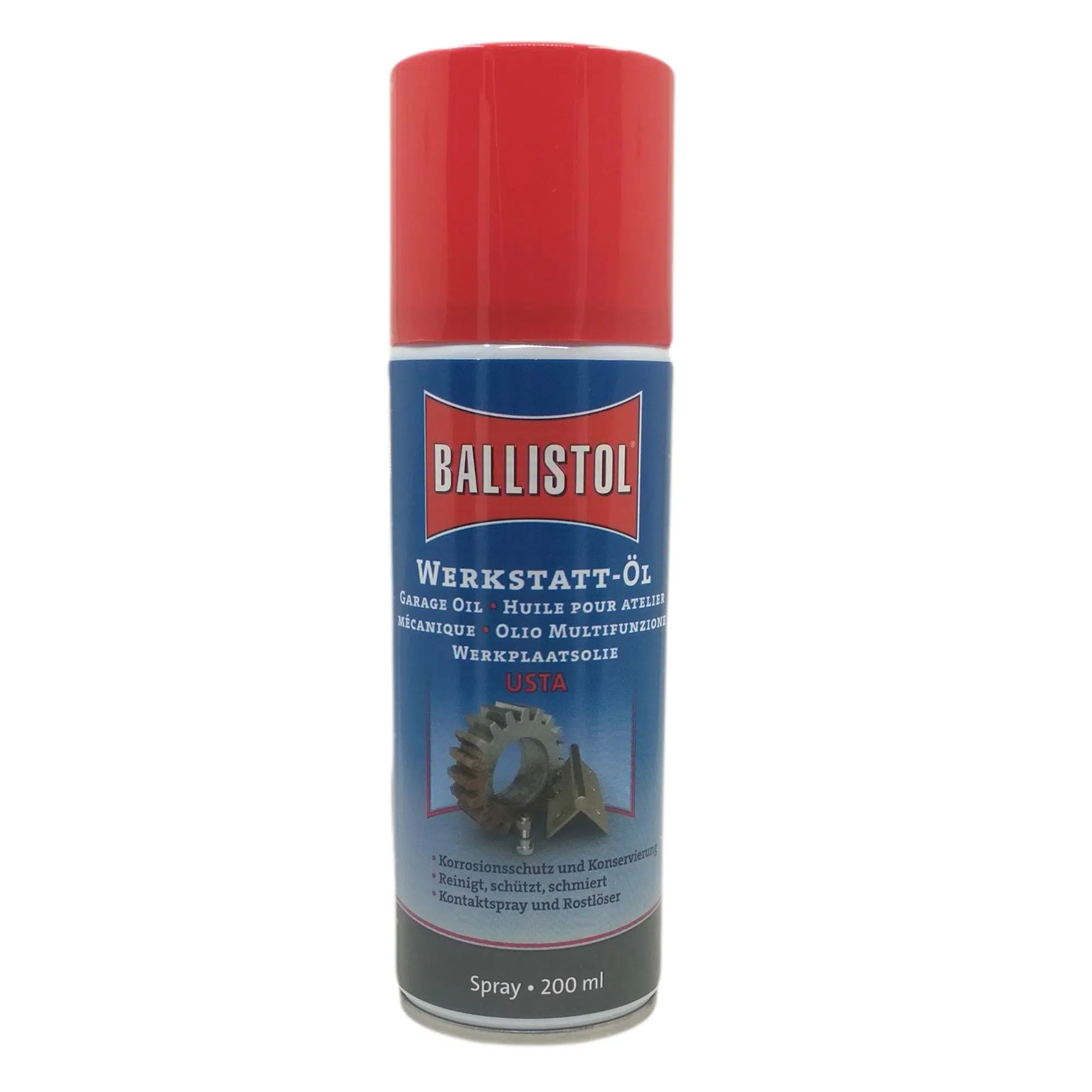 Ballistol Usta Sprey Yağ 200ml Silah Kapı Kilit Zincir HerŞeyİçin Yağ