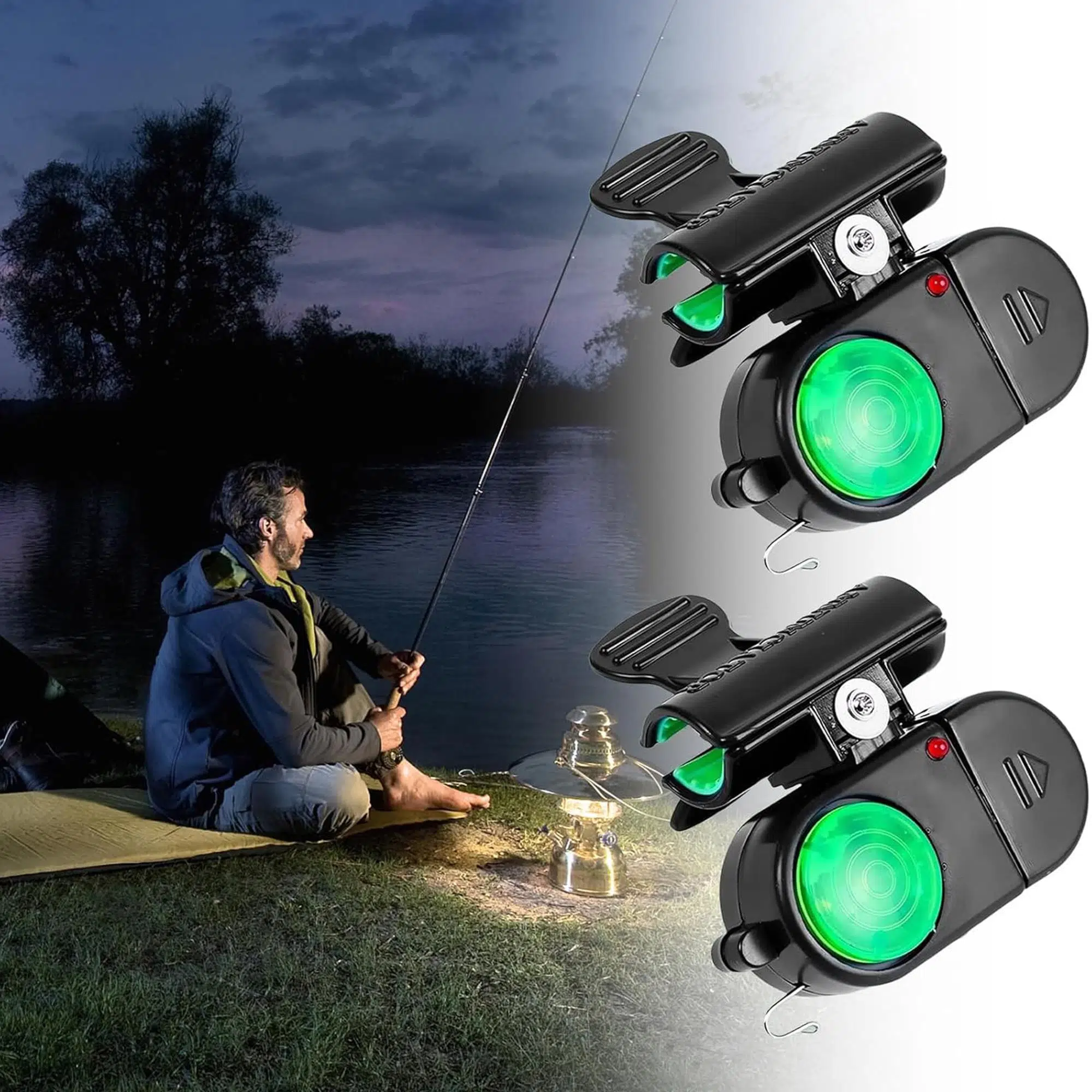 Effe Olta Kamış Alarmı 2li Set Sesli Işıklı HG2519-2A