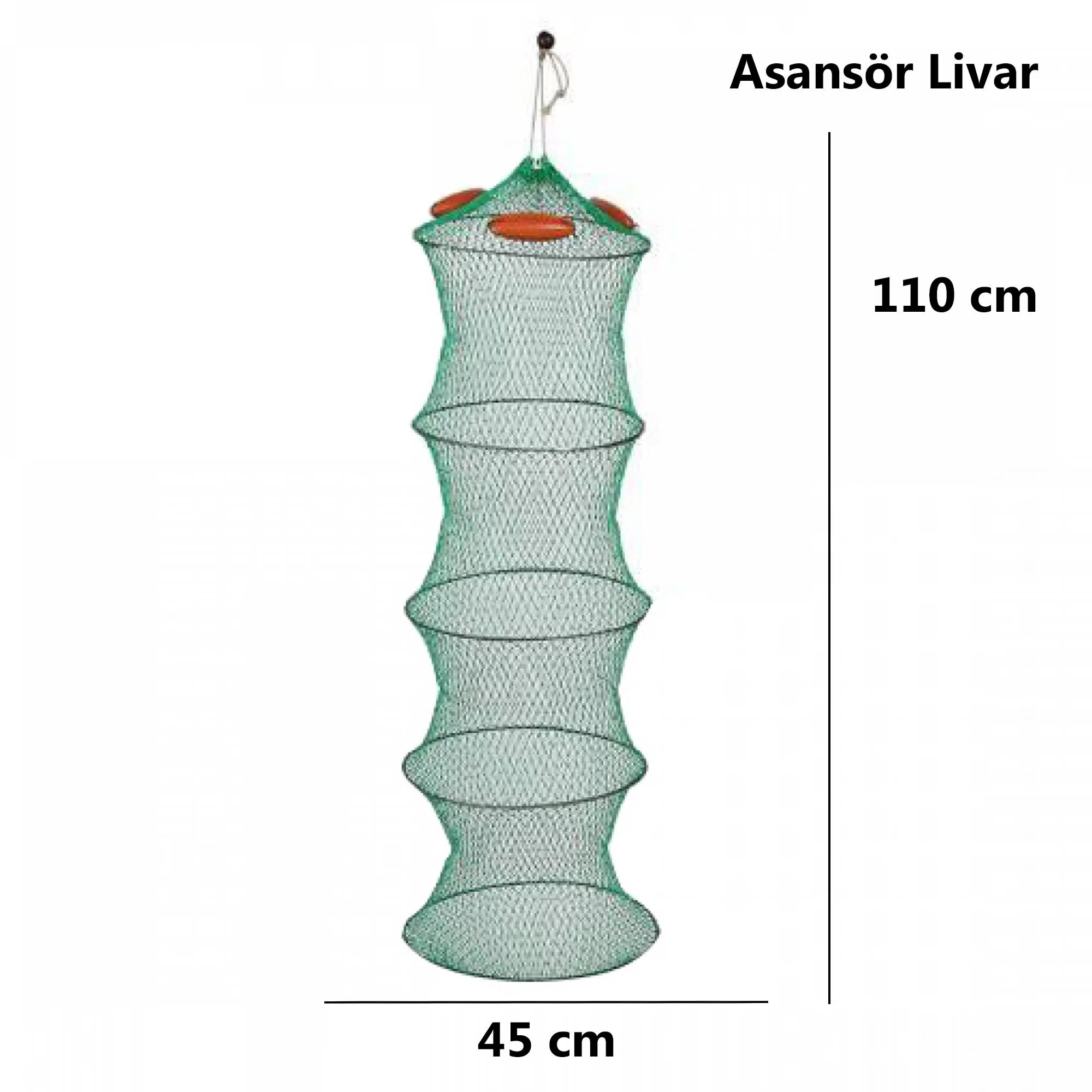 Effe Şamandıralı ip Livar 110cm x 45cm Asansör Livar HG241