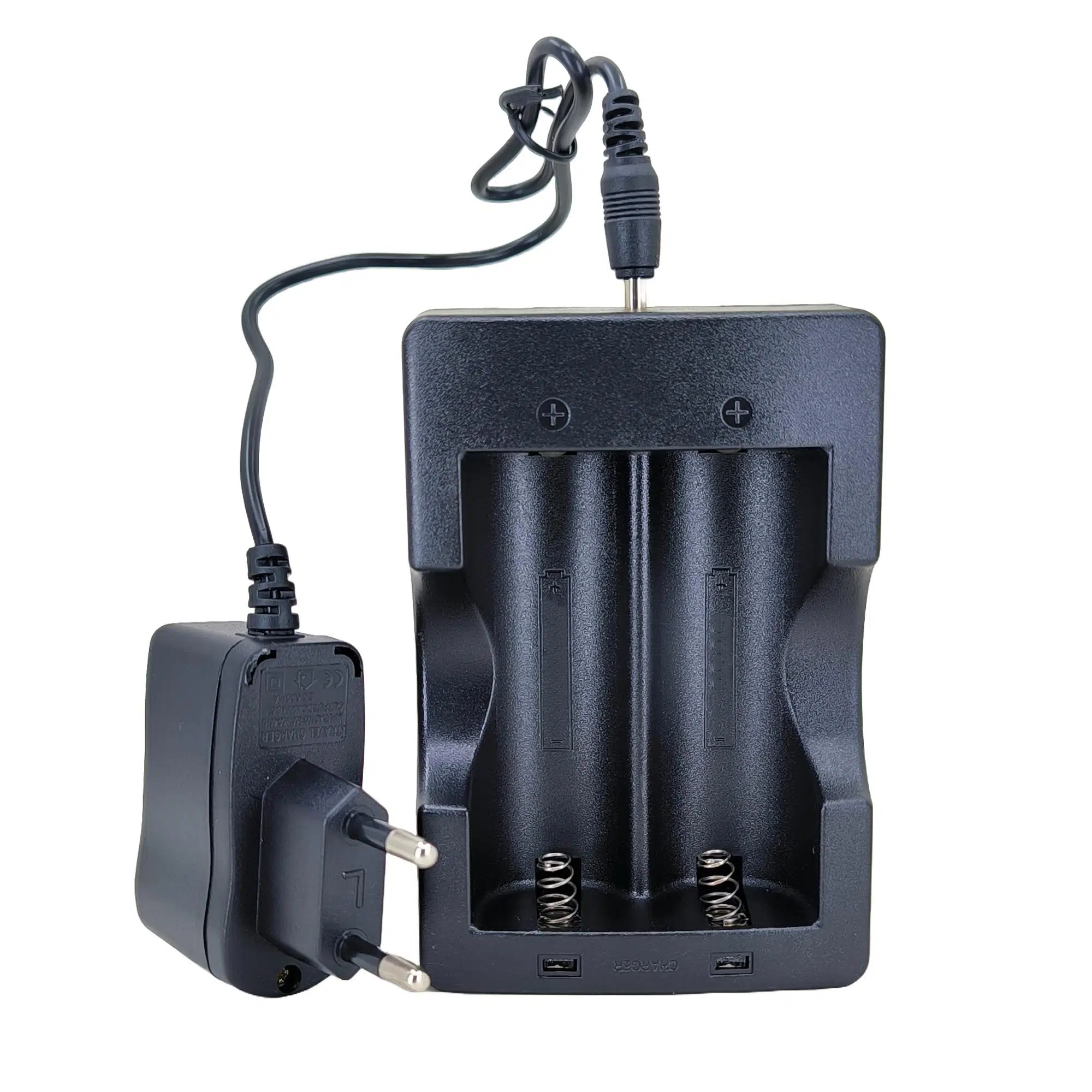 Hedyex 26650 Şarj Aleti 2Li 18650-26650 Fener Pilleri İçin Şarj Cihazı