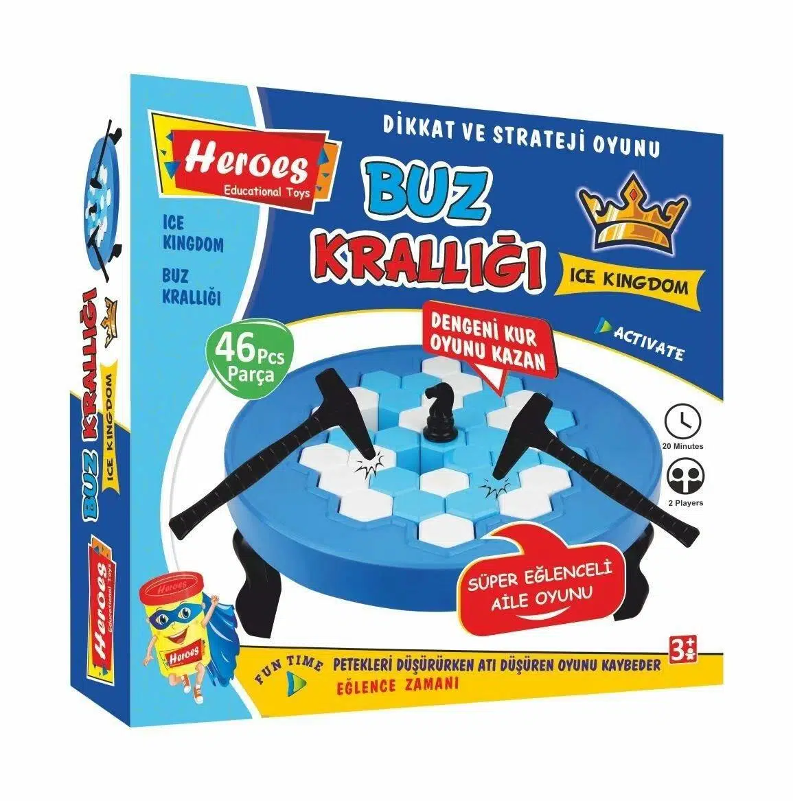 Heroes Buz Krallığı Buz Kırma Denge Oyunu 46 Parça ERN-801