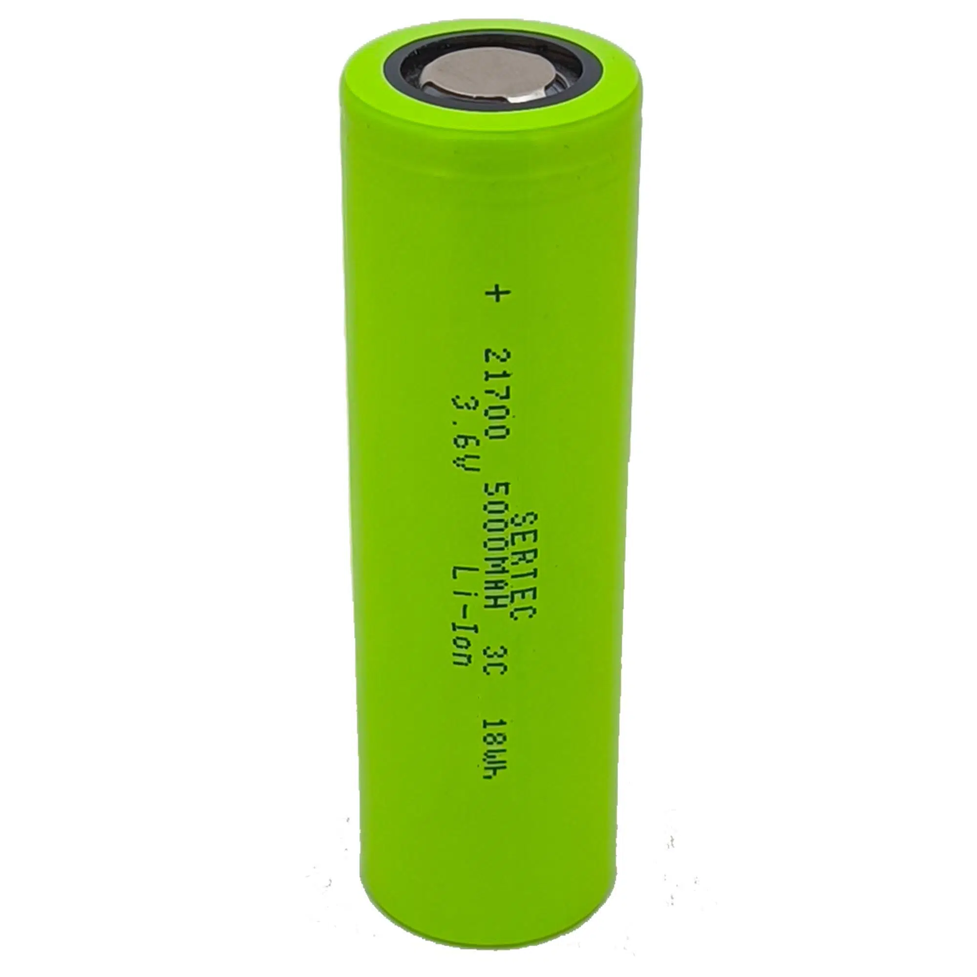 Sertec 21700 Şarjlı Pil 5000mAh 3.6V Li-ion 15A El Feneri Powerbank Pili Başlıksız Düz 2li Sertec 21700 Şarjlı Pil 5000mAh 3.6V Li-ion 15A El Feneri Powerbank Pili Başlıksız Düz 2li