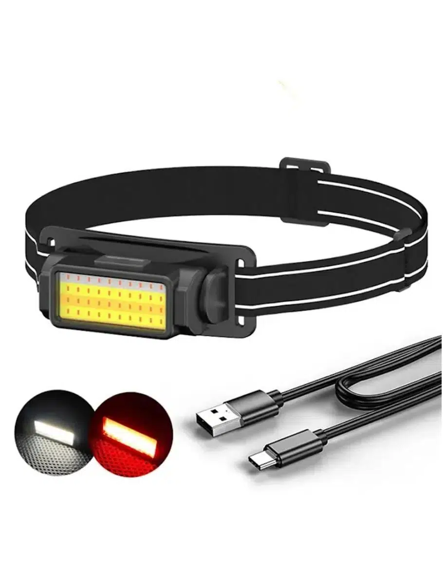 Watton Wt-650 Şarjlı Kafa Lambası 50 Cob Led 300 Lümen 5 Mod Aydınlatma